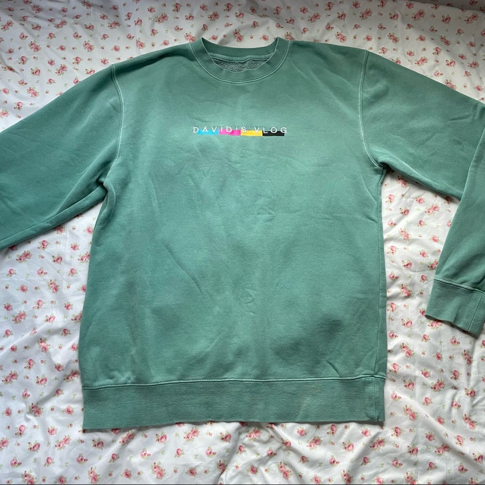 david’s vlog sweatshirt